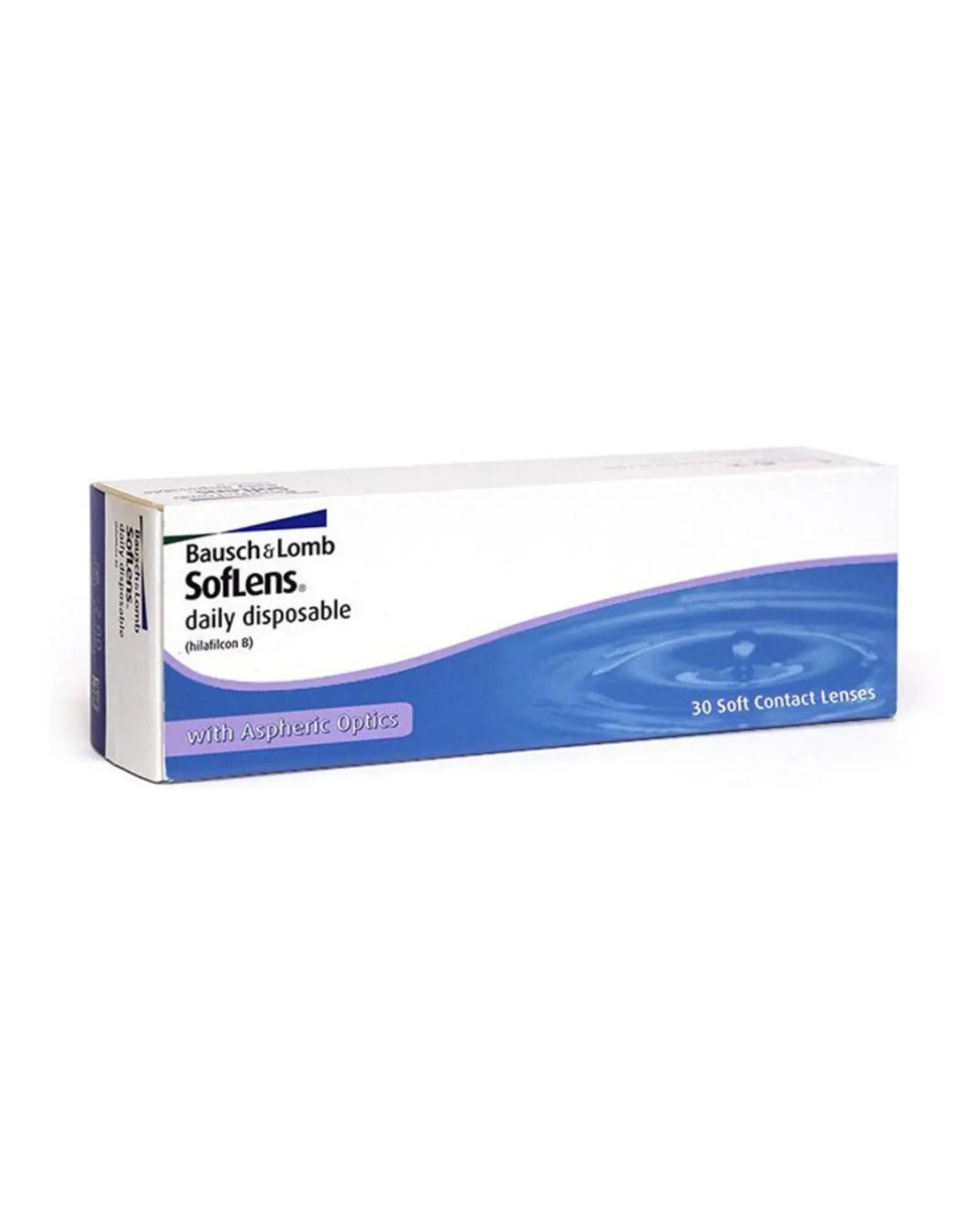 SofLens Daily Disposable contact lenses 1-Day clear vision spherical hydrogel hilafilcon B contacts at Hirocon Singapore