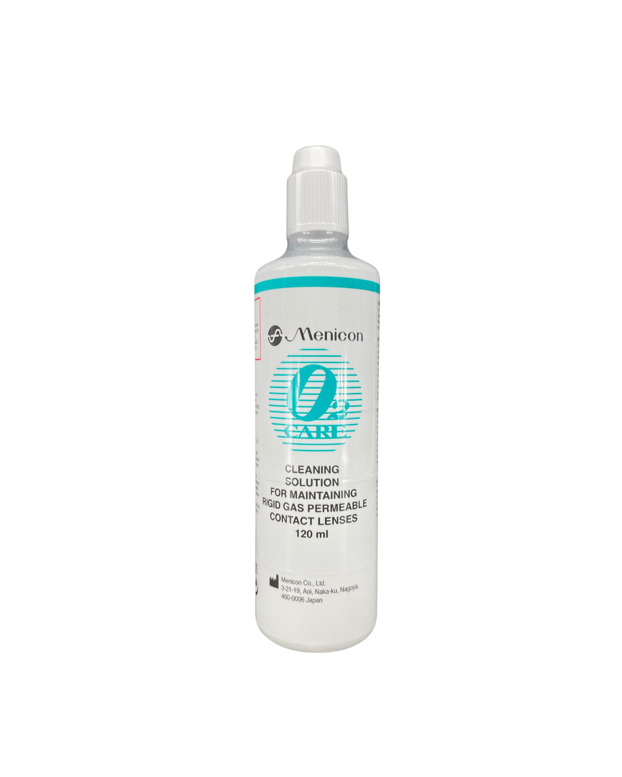 Menicon O2 Care Cleaner Solution RGP hard lens cleaning solution 120ml Hirocon Singapore