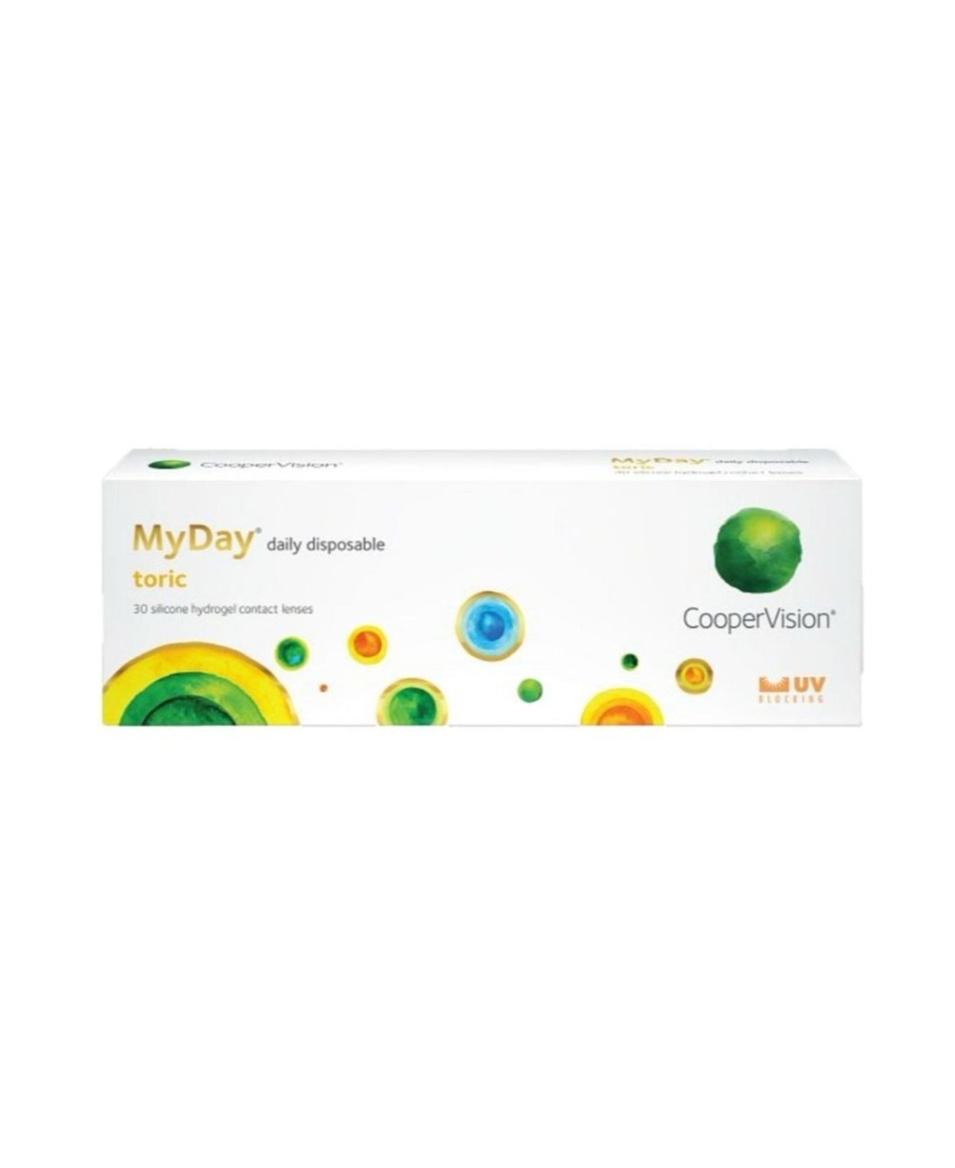 MyDay Toric contact lenses 4 boxes deal with daily disposable silicone hydrogel astigmatism lenses at Hirocon SG