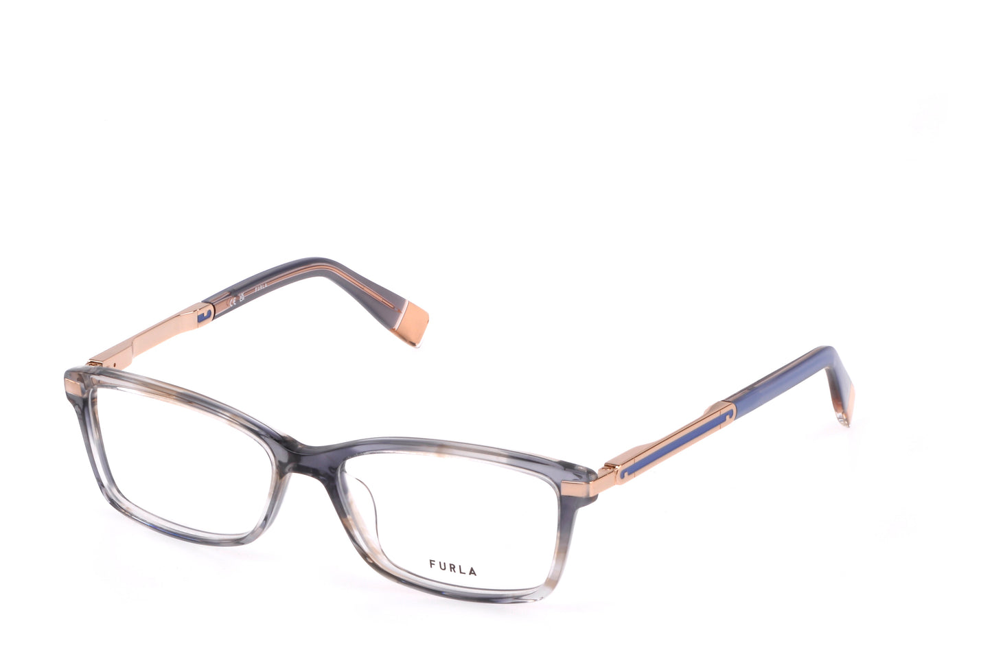 Furla VFU669 06B7 unisex designer optical glasses frame with Italian craftsmanship at Hirocon Singapore