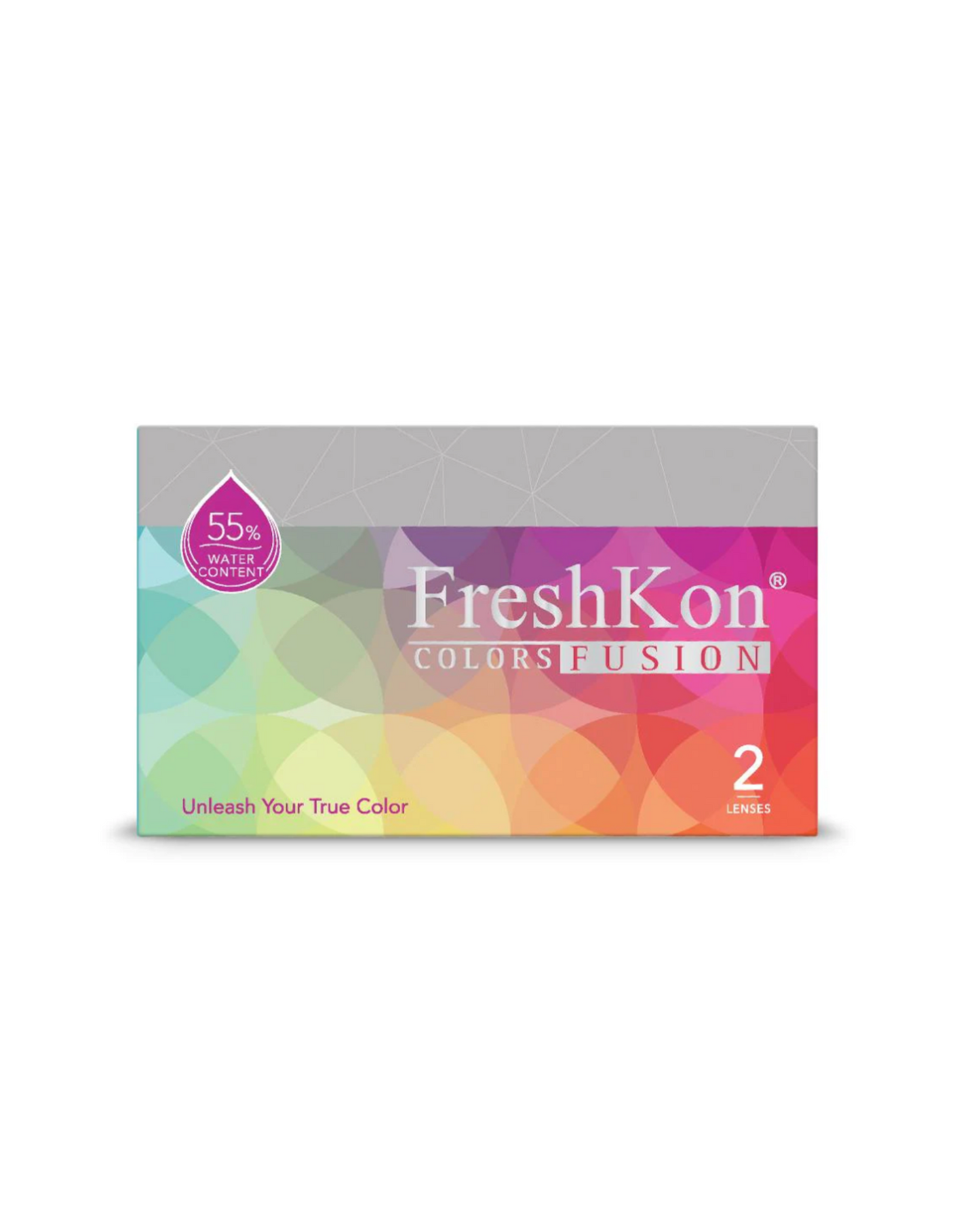 FreshKon Colors Fusion Monthly contact lenses 4 boxes deal with monthly disposable colored cosmetic lenses at Hirocon SG