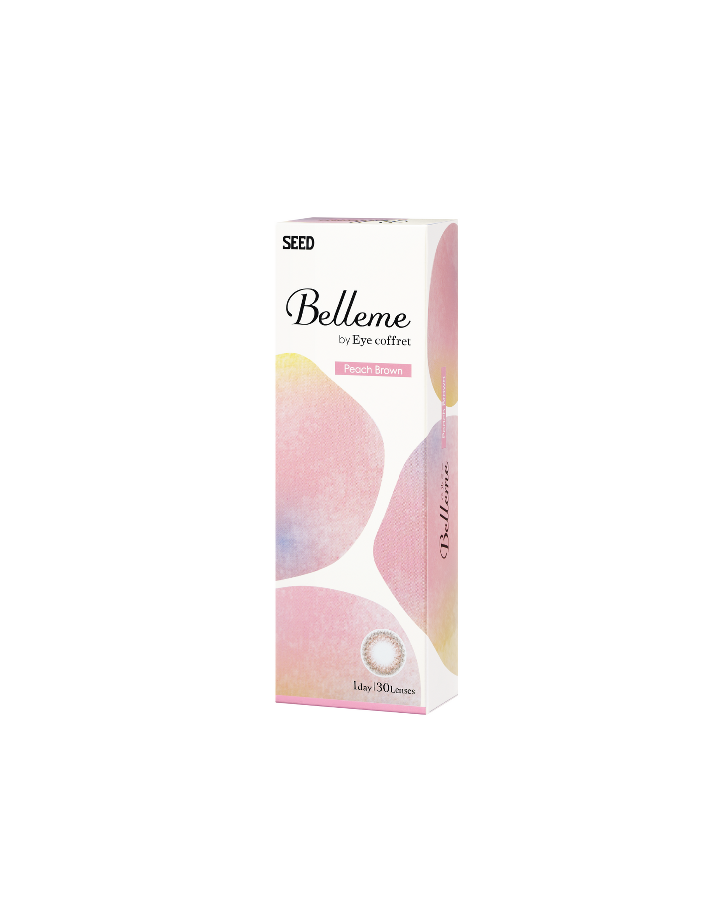 SEED Belleme 1 Day color contact lenses 12 boxes bundle with natural style hydrogel daily lenses at Hirocon Singapore