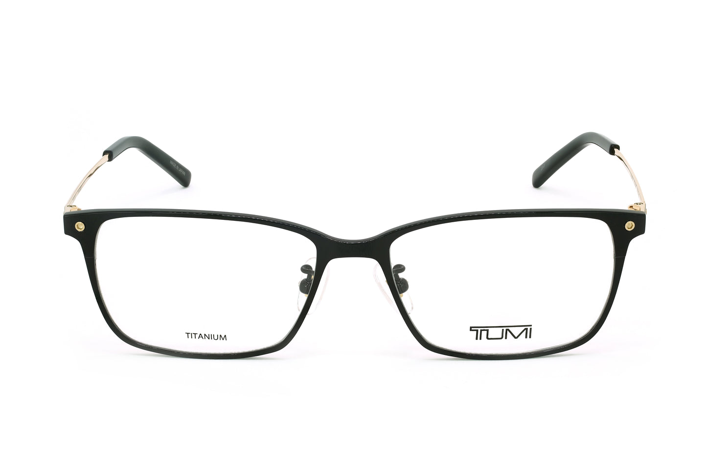 TUMI VTU073K 5405 30 unisex business performance eyewear frame with classic professional design at Hirocon Singapore