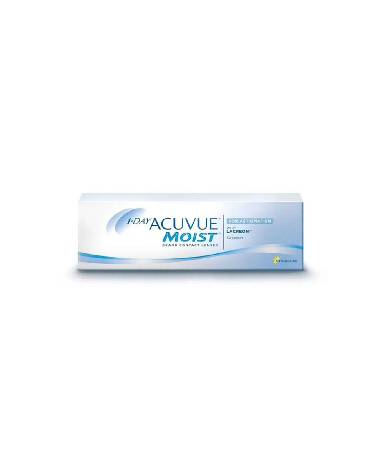 1-DAY A1-DAY ACUVUE Moist for Astigmatism buy 3 get 1 free promotion daily contact lenses for toric blur at Hirocon SingaporeCUVUE® Moist for Astigmatism ( Buy 3 get 1 Free) Johnson & Johnson