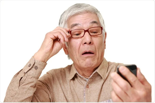 Understanding presbyopia symptoms: difficulty with near vision and reading small print in aging eyes at Hirocon Singapore