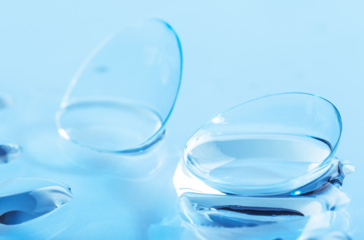 Can I use water to clean my contact lenses?