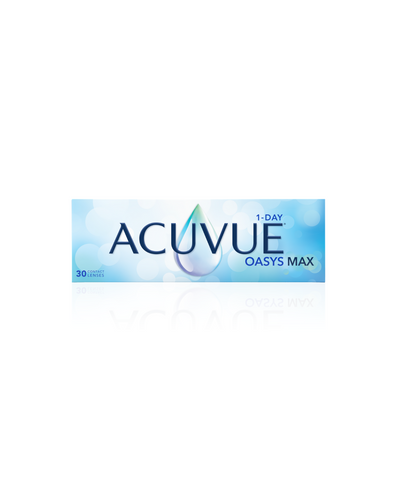 Acuvue Oasys MAX 1-Day daily disposable contact lenses for nearsightedness at Hirocon Singapore