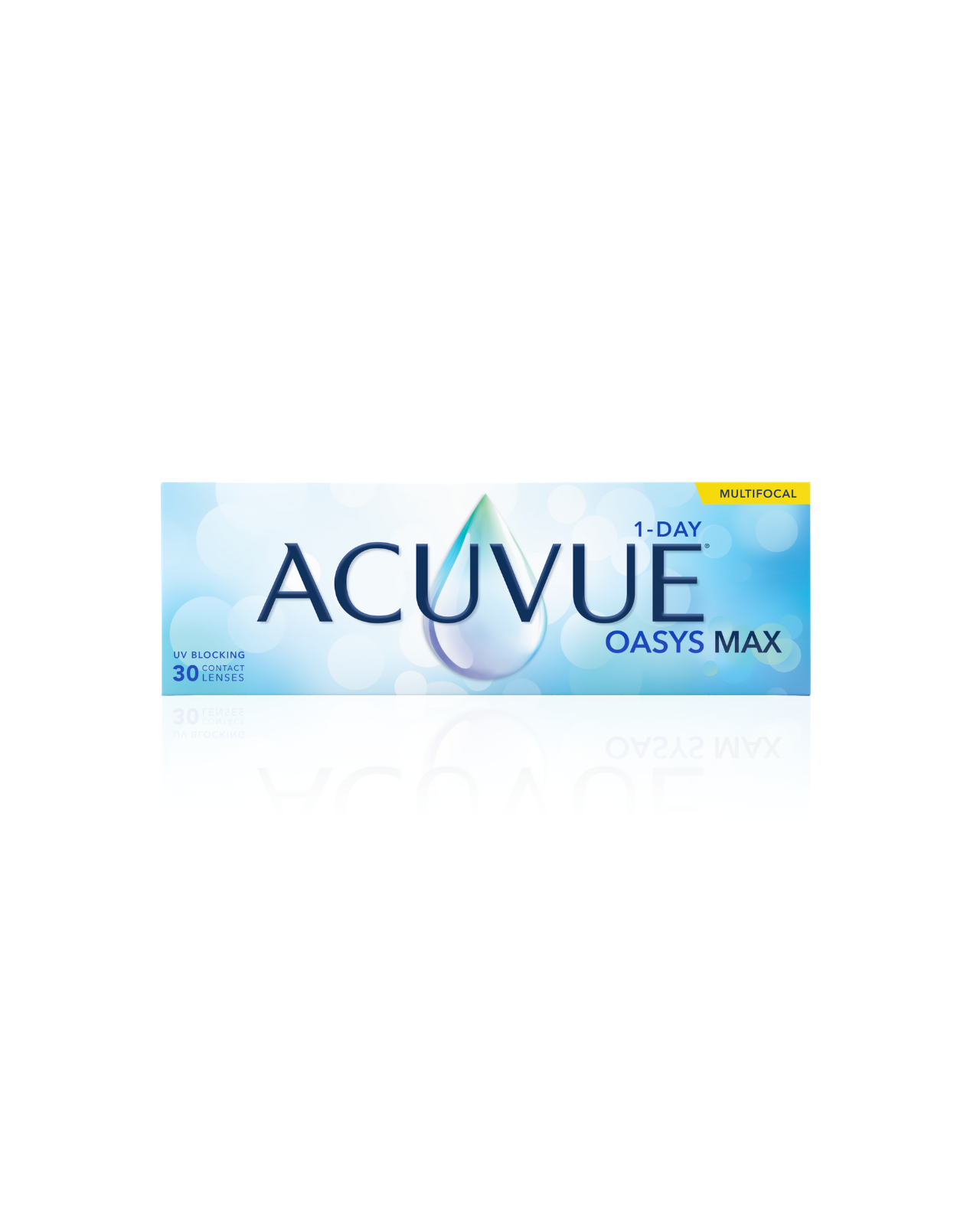 Acuvue Oasys MAX 1-Day Multifocal daily disposable contact lenses for presbyopia at Hirocon Singapore