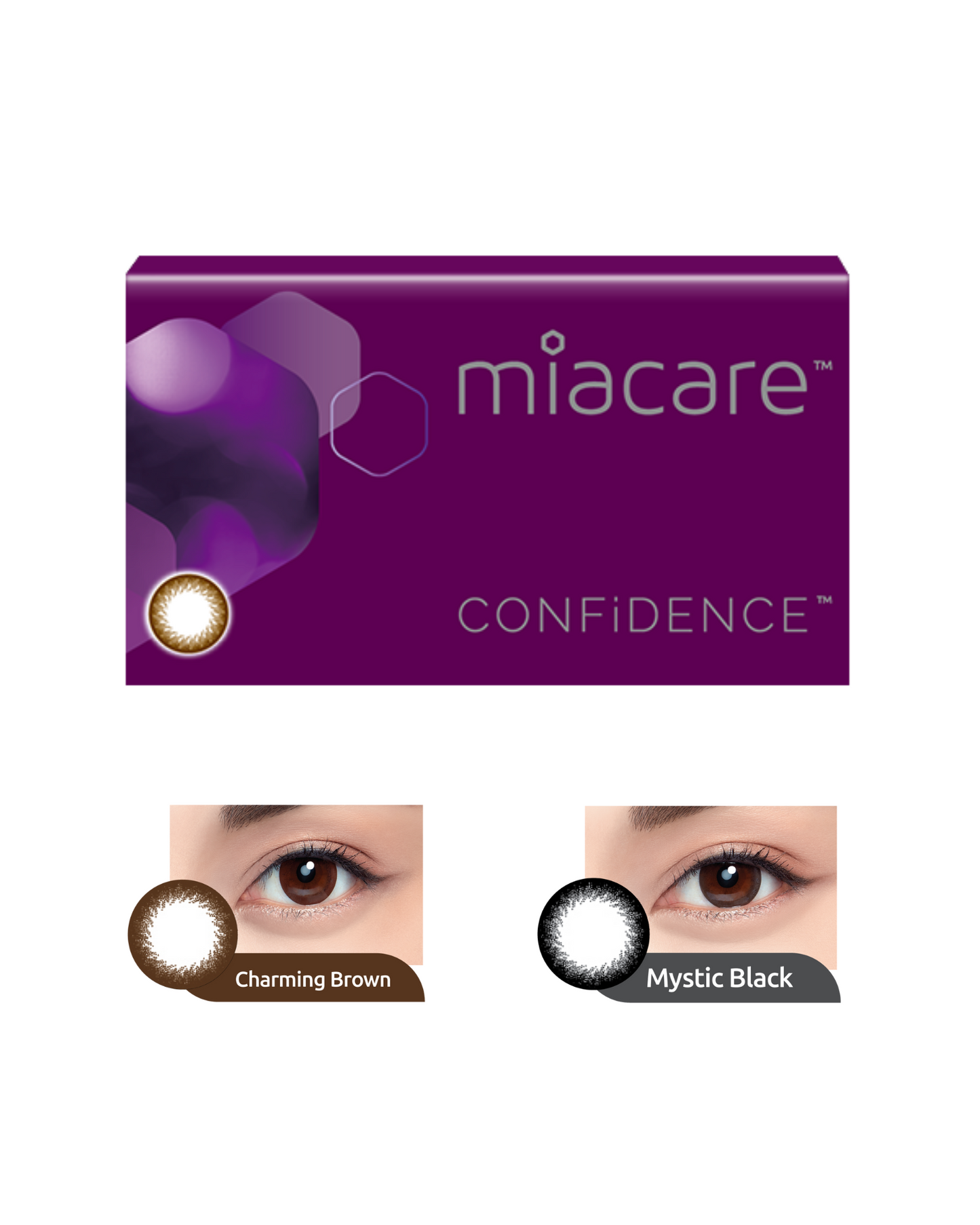 Miacare Confidence Monthly (Classic/ Dazzle/ Flash/ Elusive/ Gaze/ Allure)