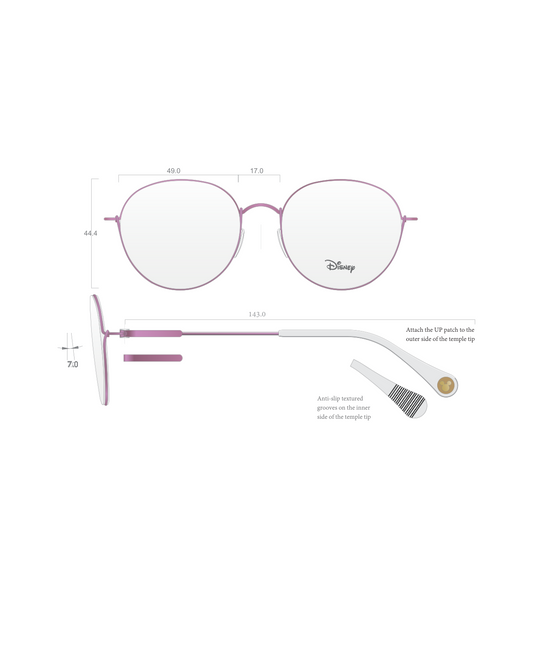 DST3808（FREE frame with any Disney™ Ophthalmic lens or Myopia package purchased)