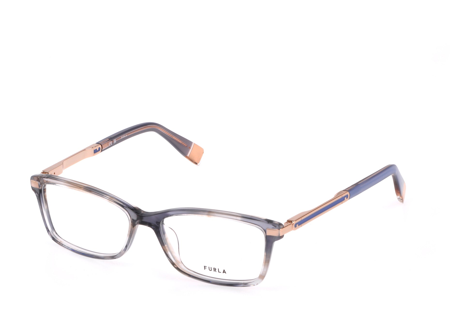 Furla VFU669 06B7 unisex designer optical glasses frame with Italian craftsmanship at Hirocon Singapore