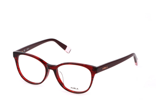 Furla VFU697I 01EW unisex designer optical glasses frame with Italian fashion sleek look at Hirocon Singapore