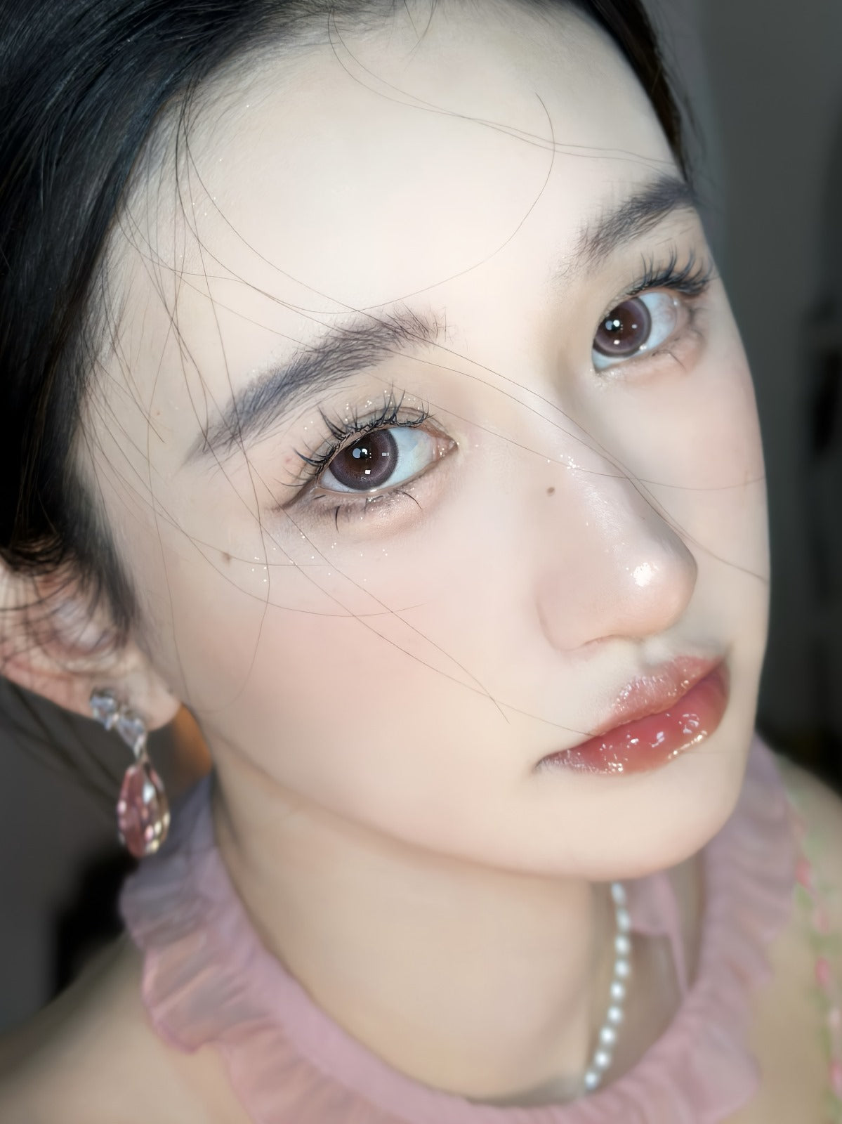 Kilala monthly colored contact lenses with blue light blocking technology at Hirocon SG, HSA approved color lenses