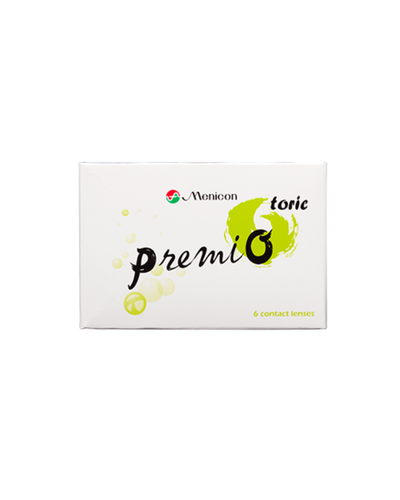 Menicon 2-week Premio Toric silicone hydrogel biweekly contact lenses for astigmatism at Hirocon Singapore