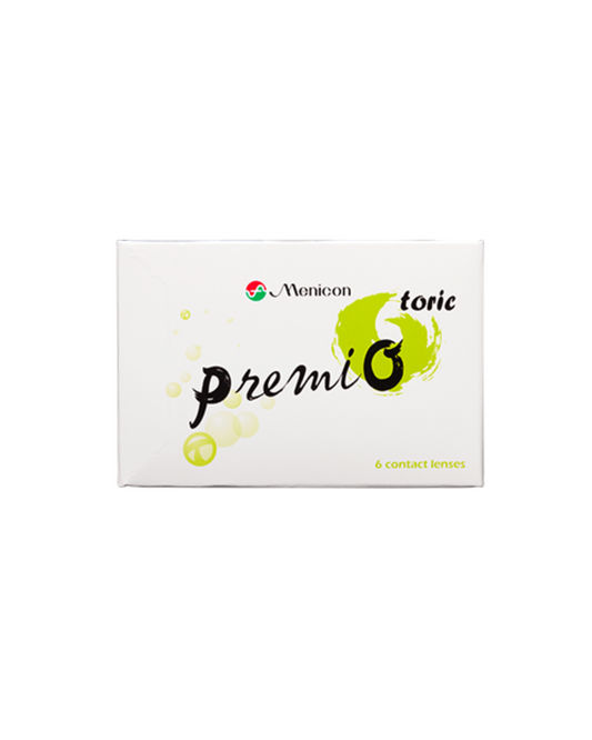 Menicon 2-week Premio Toric silicone hydrogel biweekly contact lenses for astigmatism at Hirocon Singapore