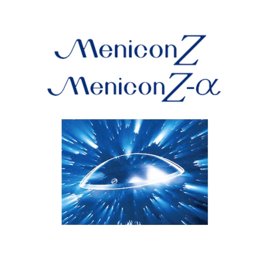 Menicon Z Alpha hyper oxygen RGP contact lens per piece with sphero aspherical design for precision fit at Hirocon Singapore