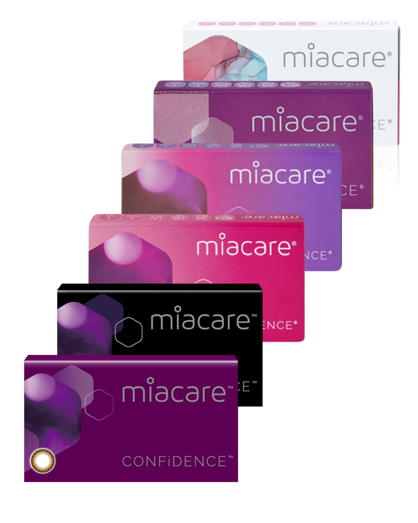 Miacare Confidence Monthly (Classic/ Dazzle/ Flash/ Elusive/ Gaze/ Allure)