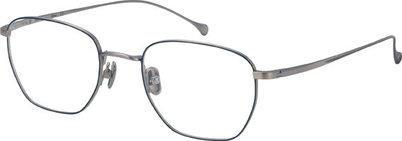 Minamoto MN31001 AG 51 Japanese titanium frame with unisex classic minimalist design glasses at Hirocon Singapore