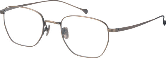 Minamoto MN31001 AG 51 Japanese titanium frame with unisex classic minimalist design glasses at Hirocon Singapore