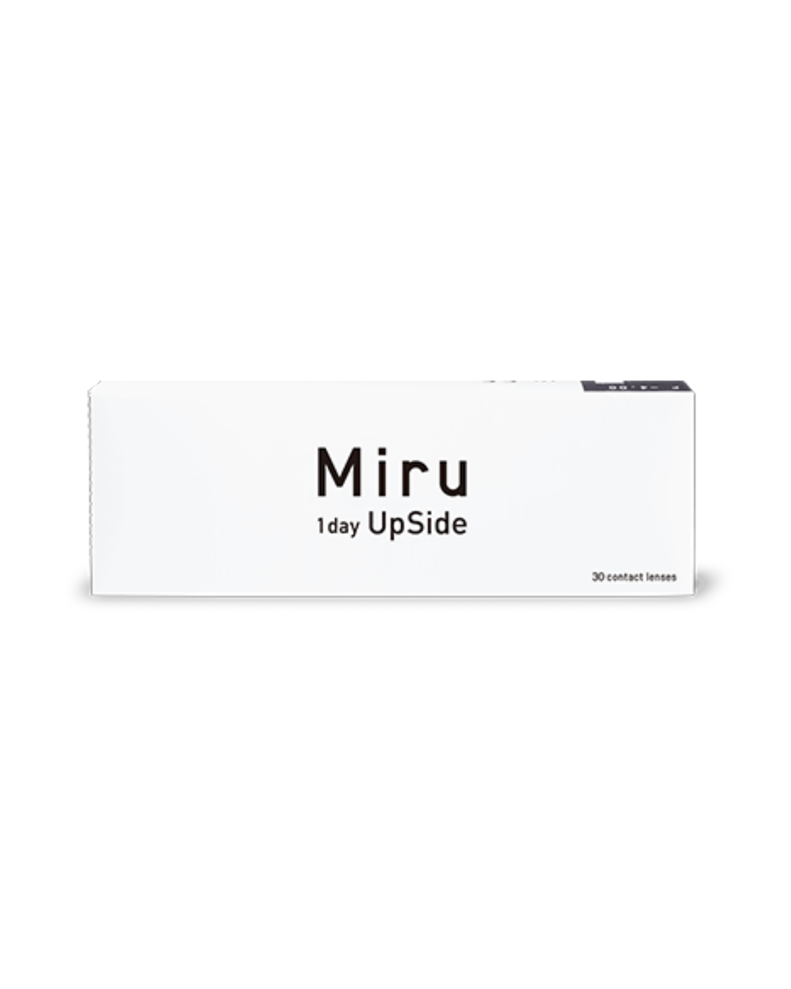 Miru 1day UpSide silicone hydrogel daily disposable contact lenses for nearsightedness at Hirocon Singapore