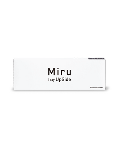 Miru 1day UpSide silicone hydrogel daily disposable contact lenses for nearsightedness at Hirocon Singapore