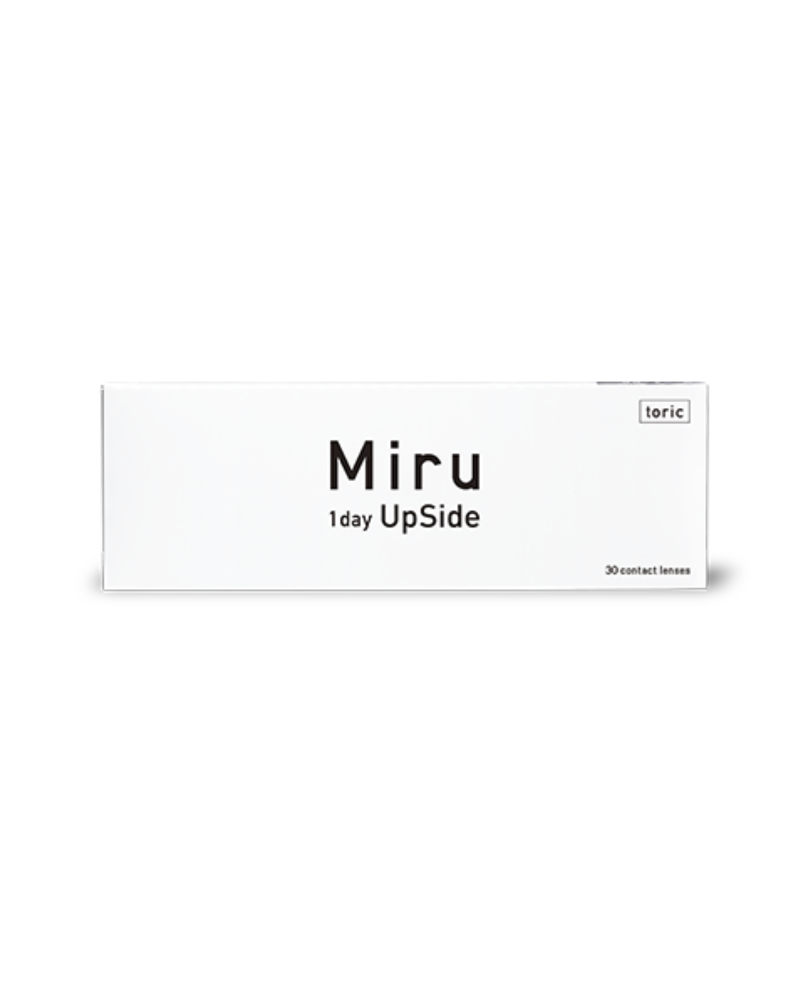 Miru 1day UpSide Toric silicone hydrogel daily disposable contact lenses for astigmatism at Hirocon Singapore