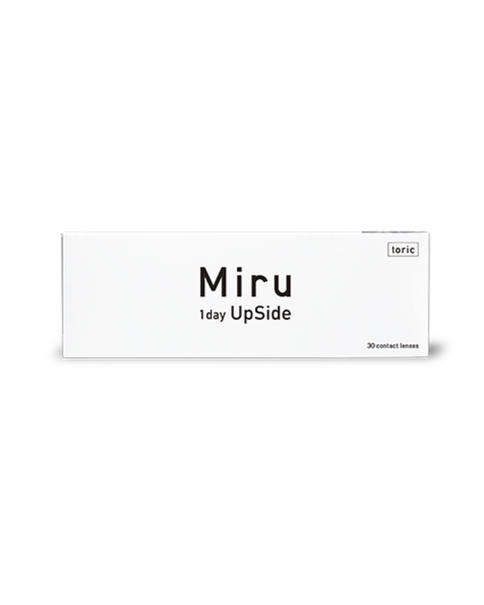 Miru 1day UpSide Toric silicone hydrogel daily disposable contact lenses for astigmatism at Hirocon Singapore
