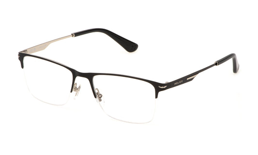 Police Eyewear VPLN18 583 optical glasses frames with Italian design for men and women available at Hirocon Singapore