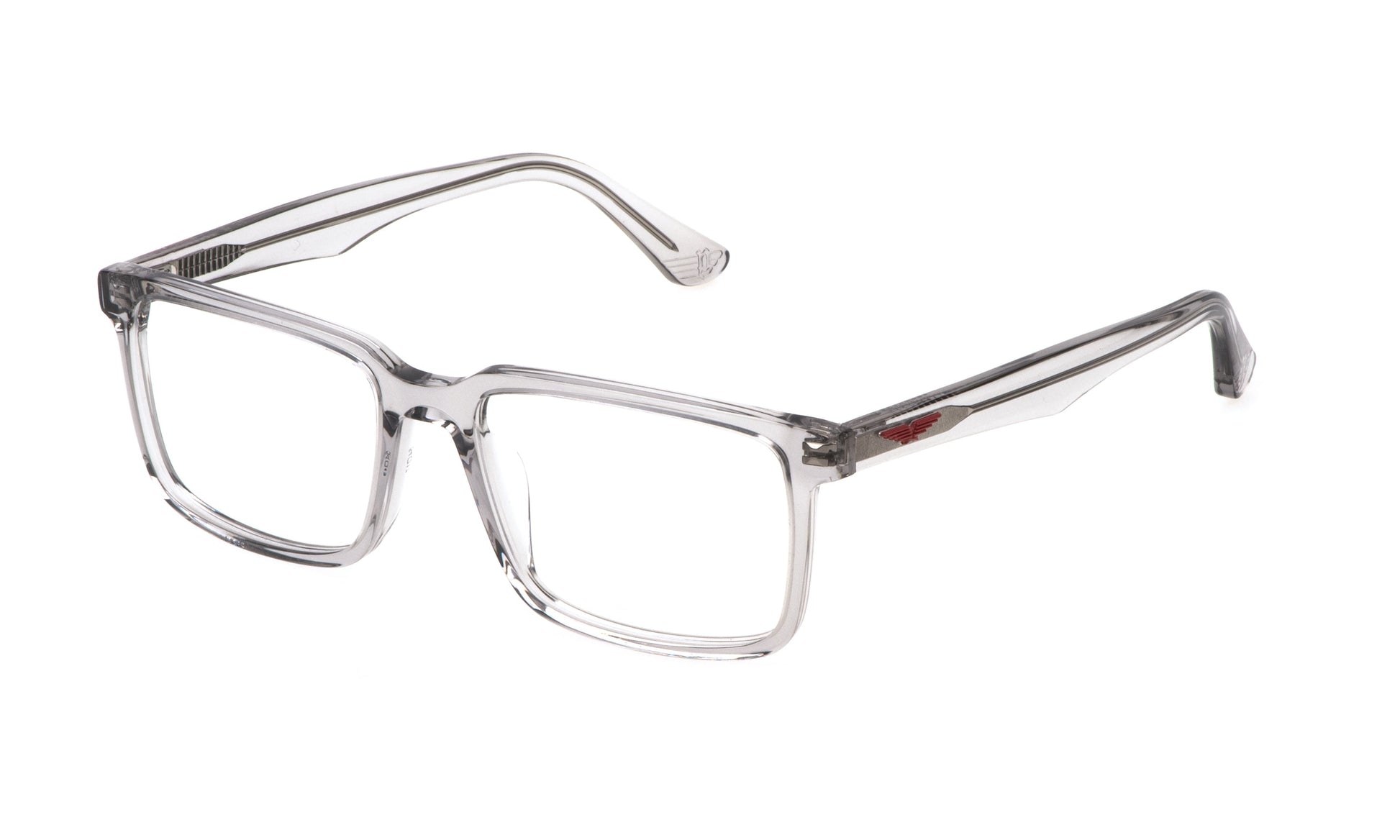 Police VPLN17 3GU Italian designer glasses frame with unisex urban bold lifestyle design at Hirocon Singapore