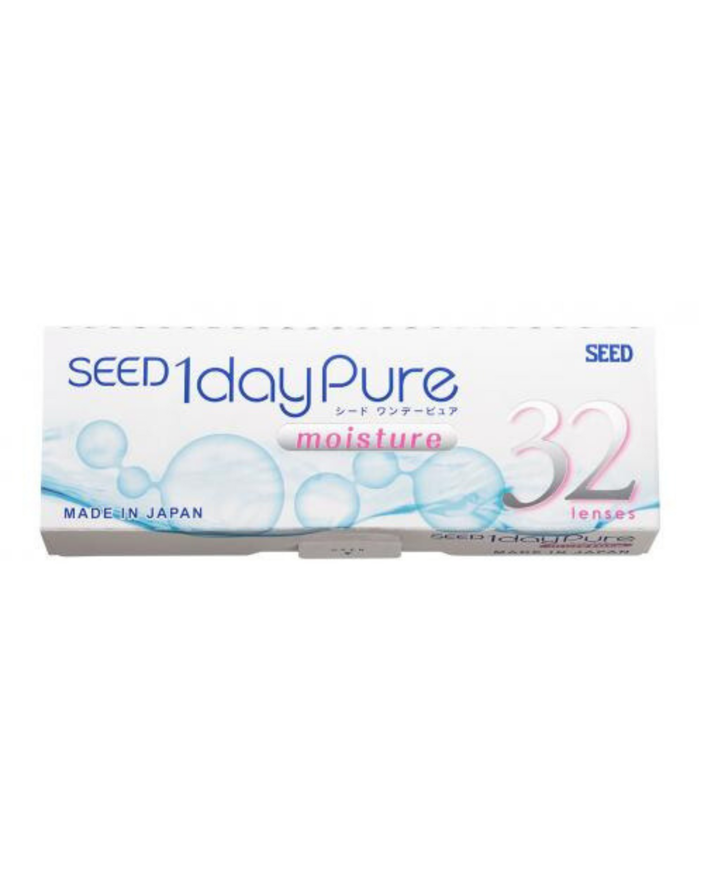 SEED 1day Pure Moisture daily contact lenses buy 3 get 1 free promotion clear disposable hydrogel lenses at Hirocon SG