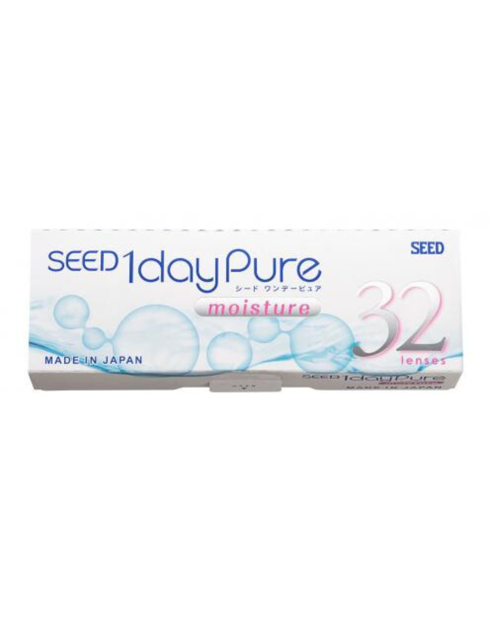 SEED 1day Pure Moisture daily contact lenses buy 3 get 1 free promotion clear disposable hydrogel lenses at Hirocon SG