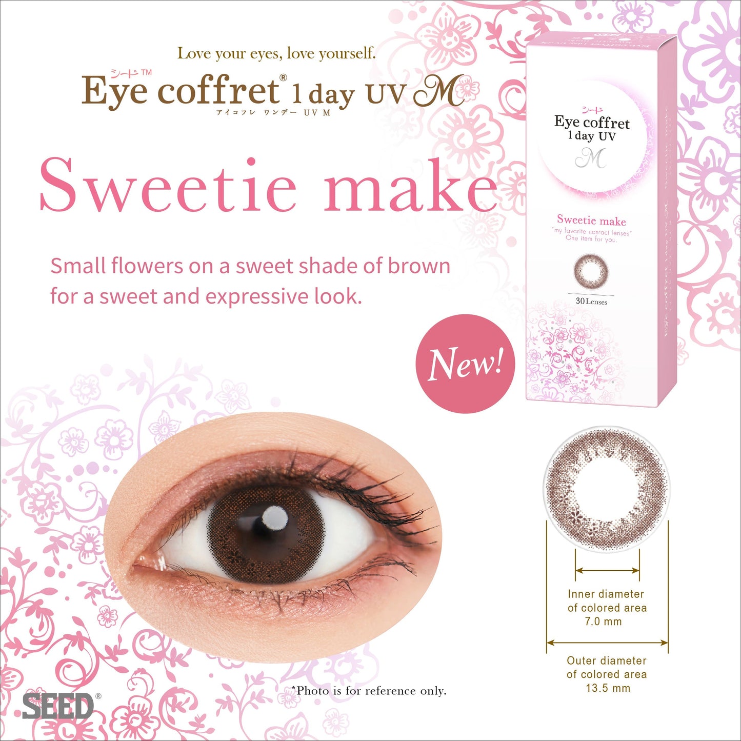 SEED Eye Coffret 1day UV M (24 Boxes)