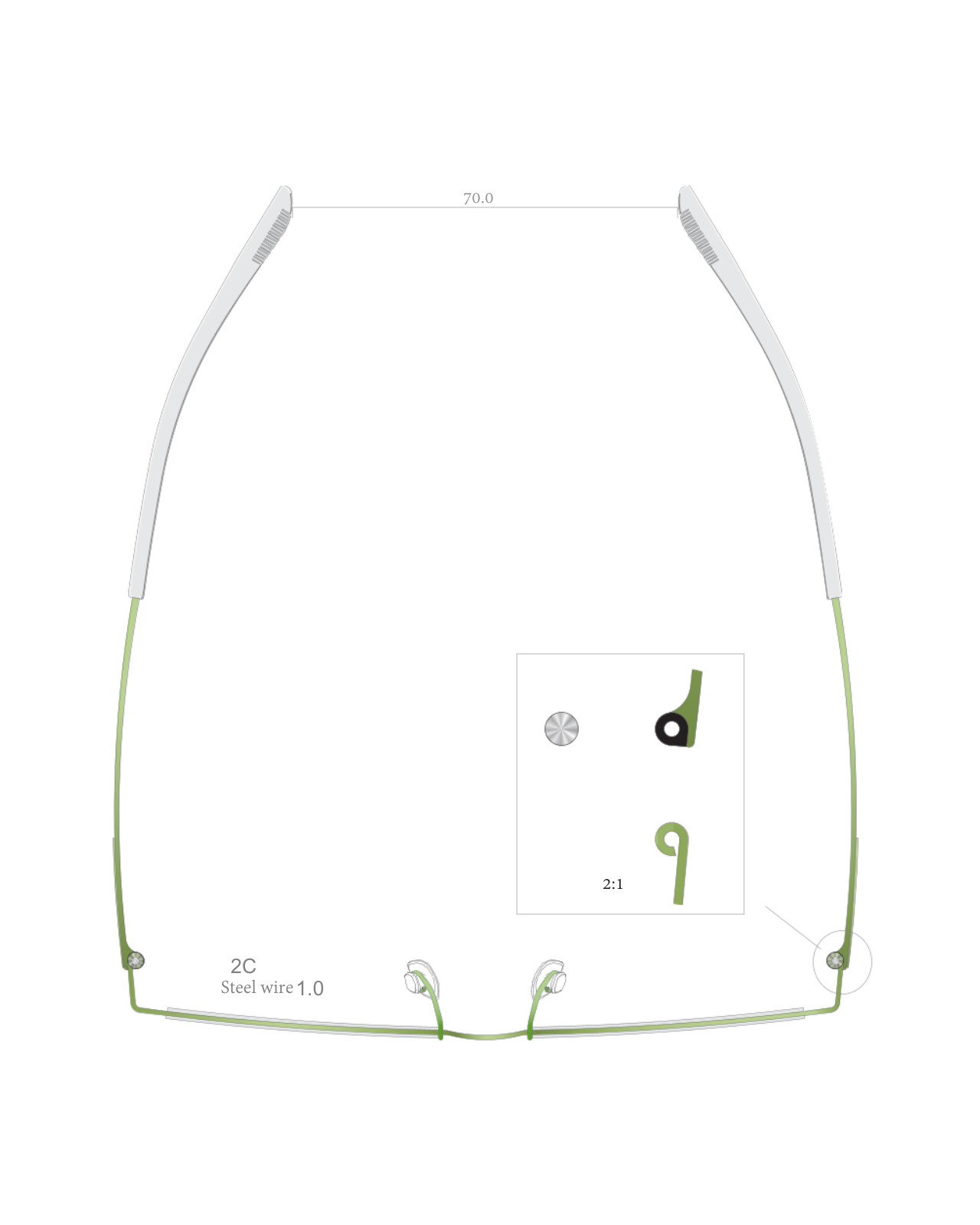 DST3809 (FREE frame with any Disney™ Ophthalmic lens or Myopia package purchased) Disney™