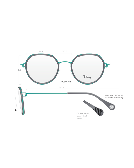 DST3812 (FREE frame with any Disney™ Ophthalmic lens or Myopia package purchased)