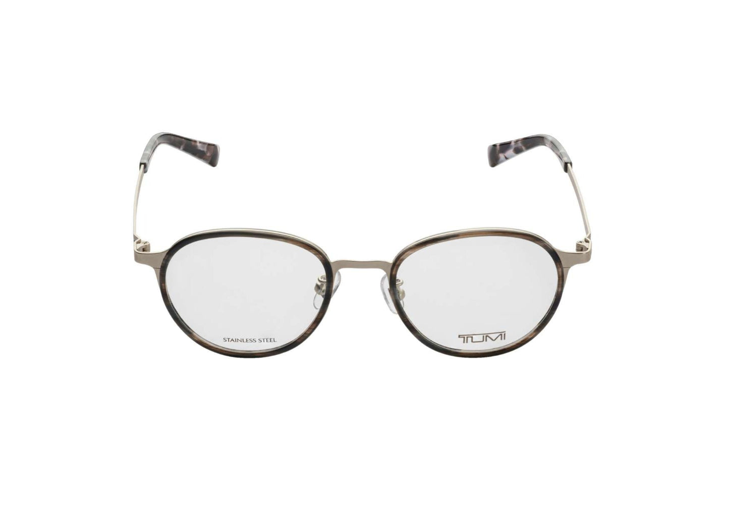 TUMI VTU028J 0581 51 Asian Fit gunmetal business frame with unisex professional glasses design at Hirocon Singapore