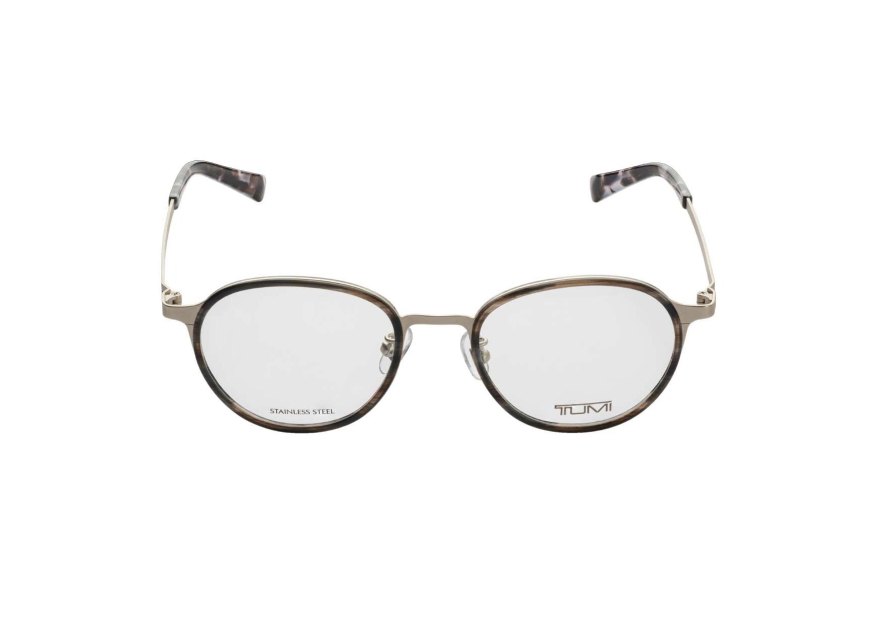 TUMI VTU028J 0581 51 Asian Fit gunmetal business frame with unisex professional glasses design at Hirocon Singapore