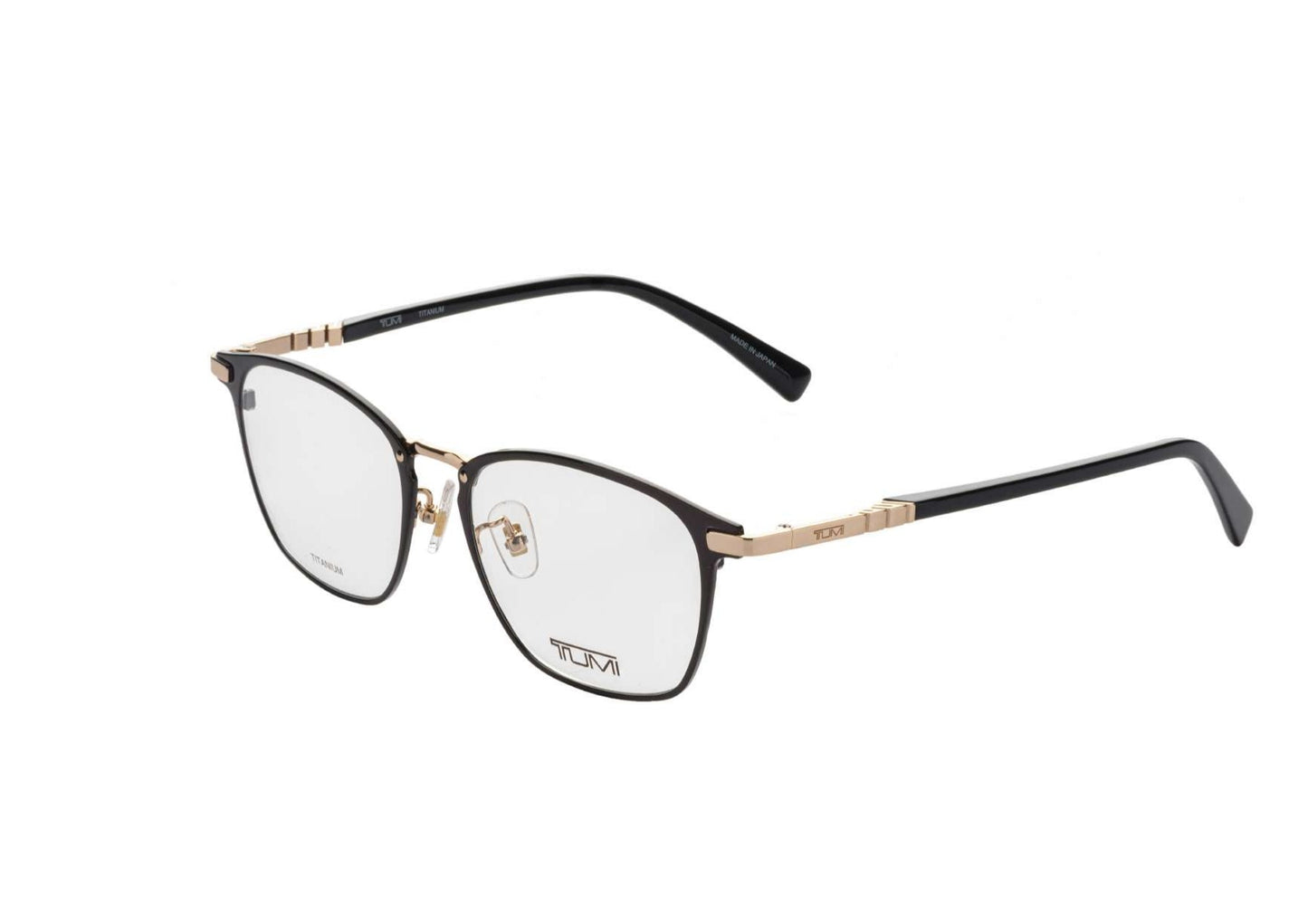 TUMI VTU032J 0301 52 Asian Fit unisex professional eyewear frame with sleek classic business design at Hirocon Singapore
