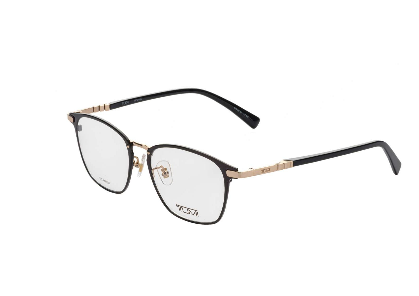 TUMI VTU032J 0301 52 Asian Fit unisex professional eyewear frame with sleek classic business design at Hirocon Singapore