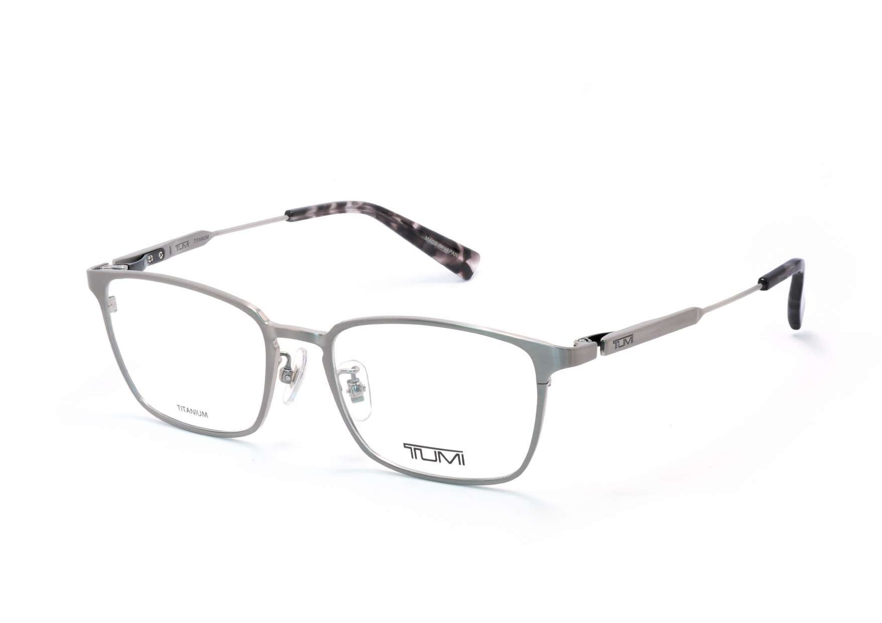 TUMI VTU067K 52 Asian Fit unisex business eyewear frame with premium executive style for professionals at Hirocon Singapore