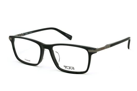 TUMI VTU077K 54 premium titanium unisex business professional eyewear frame with sleek minimalist design at Hirocon Singapore