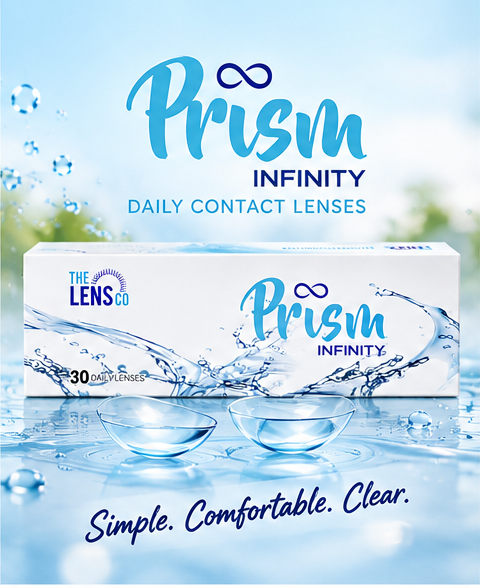 Prism Infinity daily disposable contact lens product